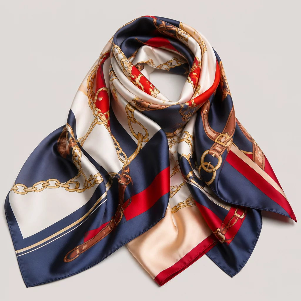 Luxe Weave Silk Scarf
